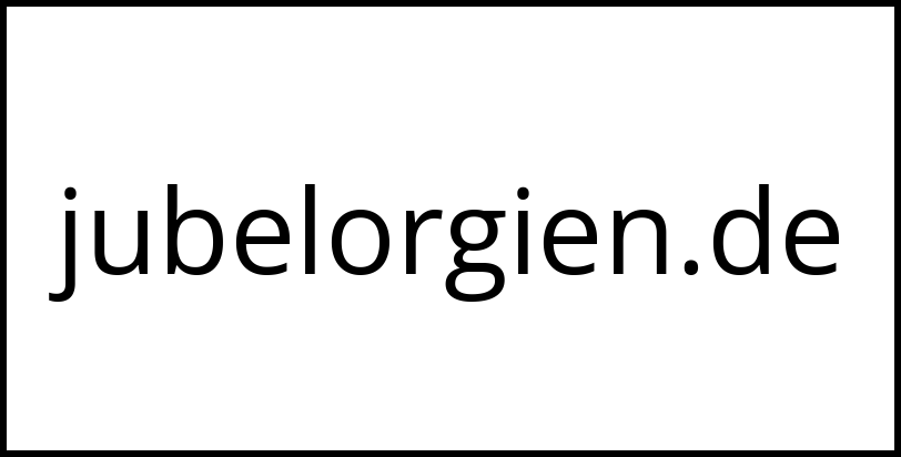 jubelorgien.de