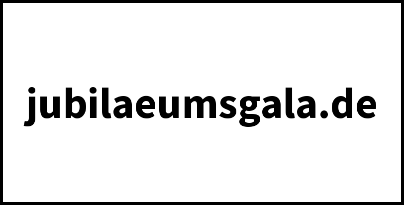 jubilaeumsgala.de