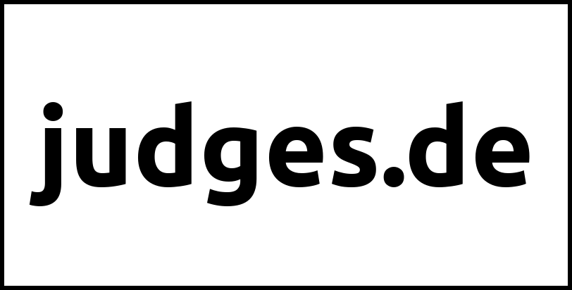 judges.de