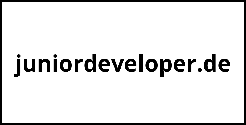 juniordeveloper.de