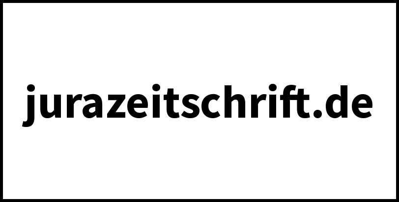 jurazeitschrift.de