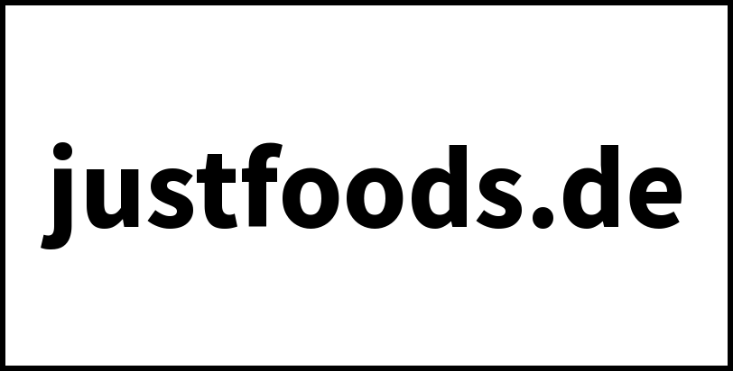 justfoods.de