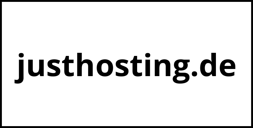 justhosting.de