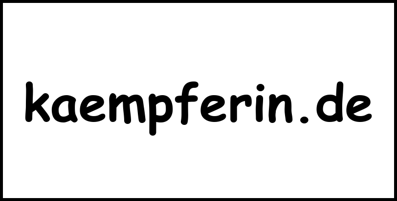 kaempferin.de