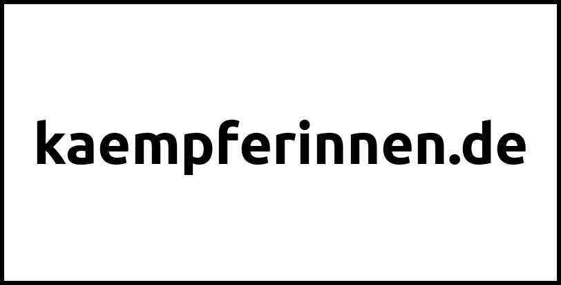 kaempferinnen.de