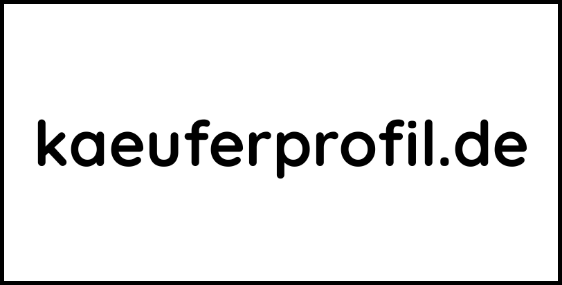 kaeuferprofil.de