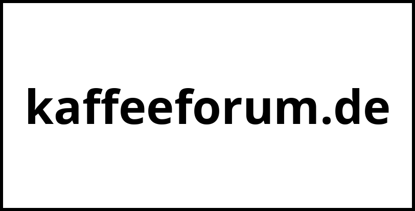 kaffeeforum.de