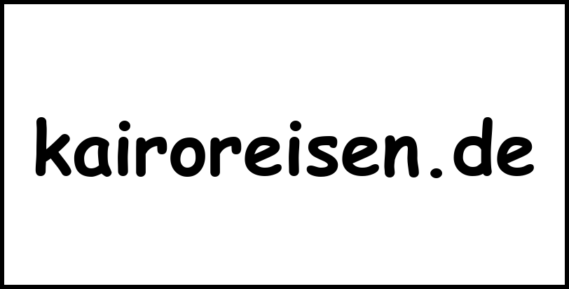 kairoreisen.de