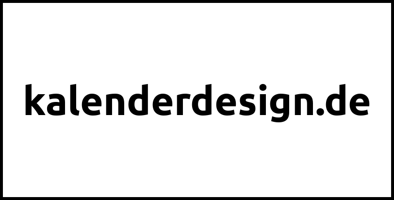 kalenderdesign.de
