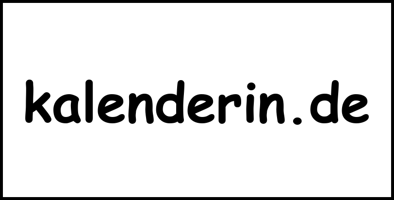 kalenderin.de