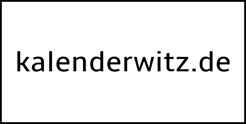 kalenderwitz.de