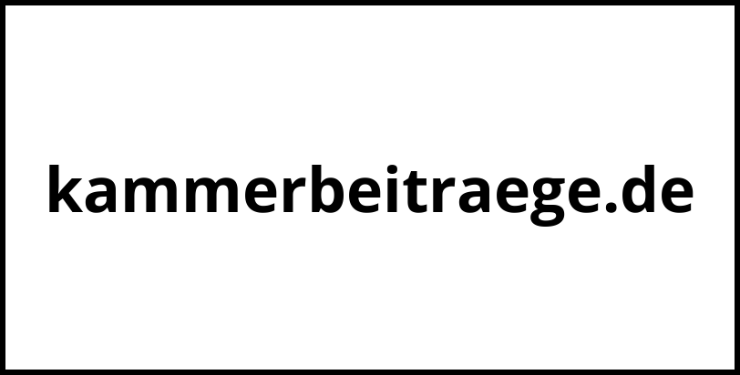kammerbeitraege.de