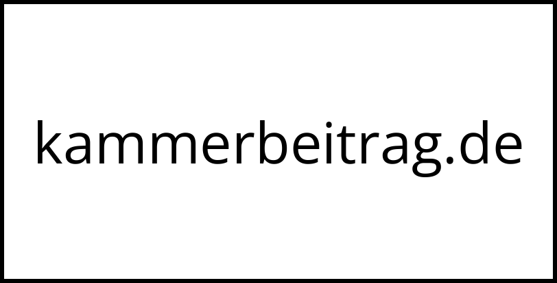 kammerbeitrag.de