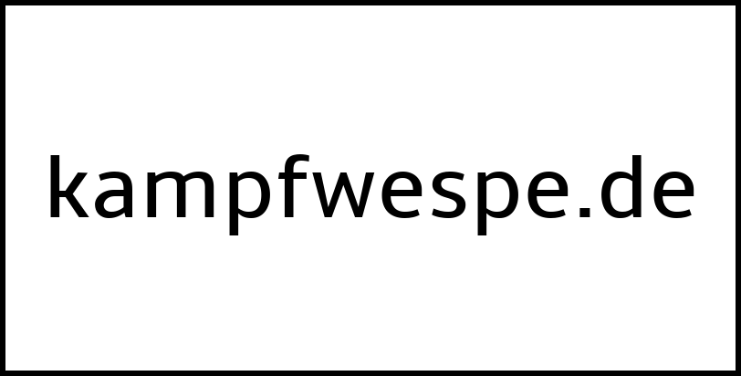 kampfwespe.de