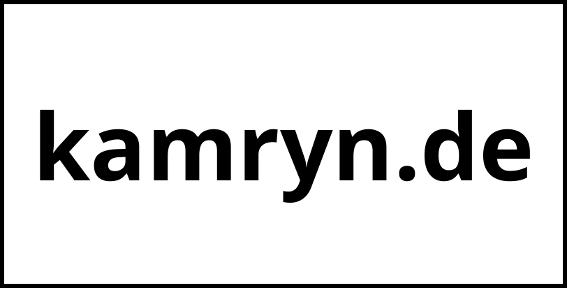 kamryn.de