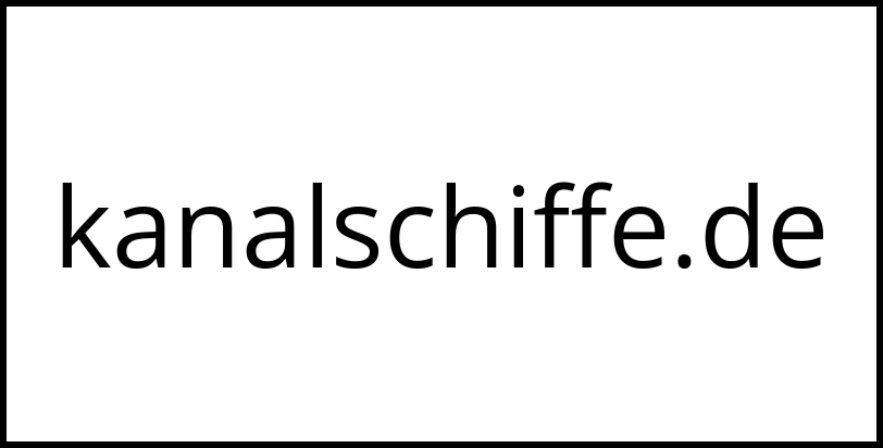 kanalschiffe.de
