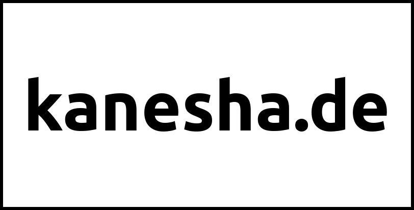 kanesha.de
