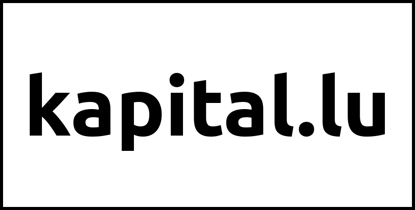 kapital.lu