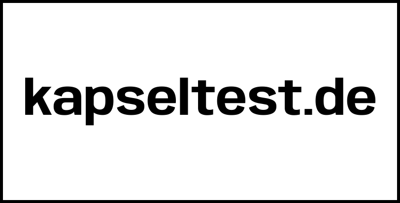 kapseltest.de