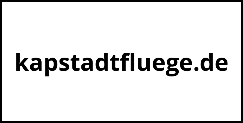 kapstadtfluege.de