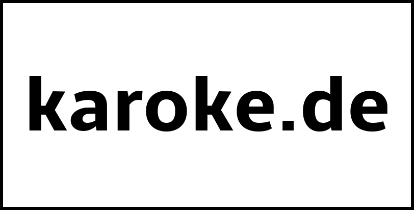karoke.de