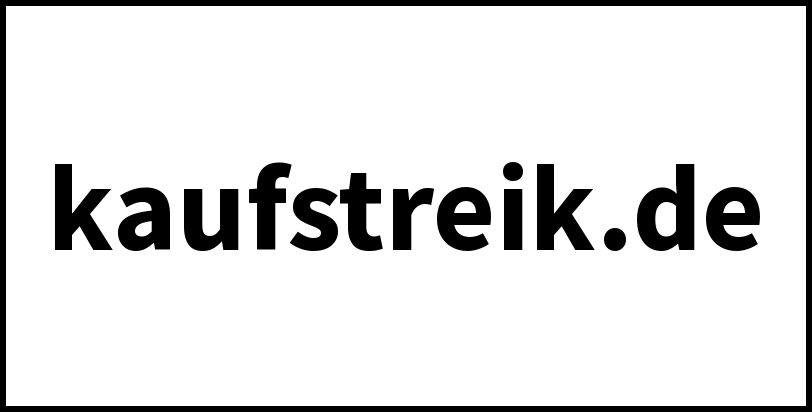 kaufstreik.de