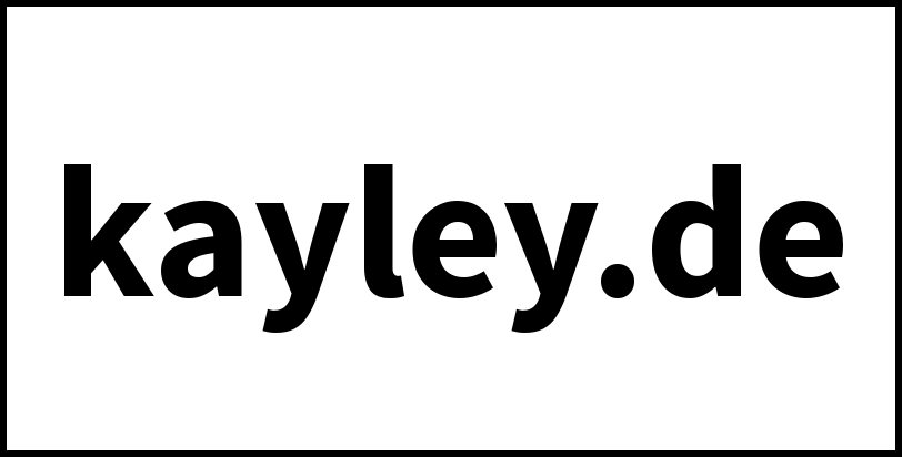 kayley.de