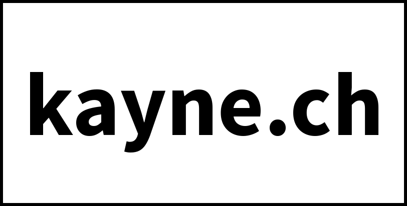 kayne.ch