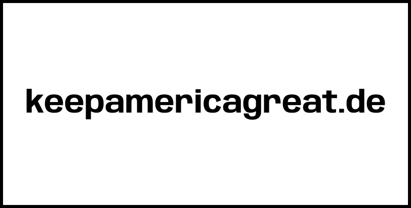keepamericagreat.de