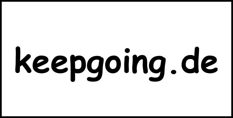 keepgoing.de