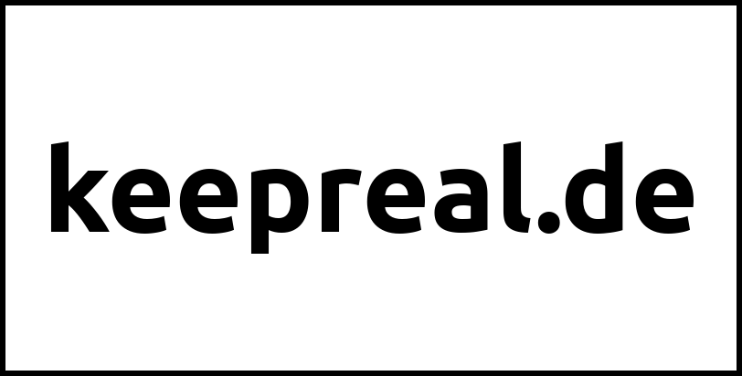 keepreal.de