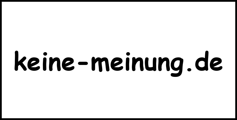 keine-meinung.de