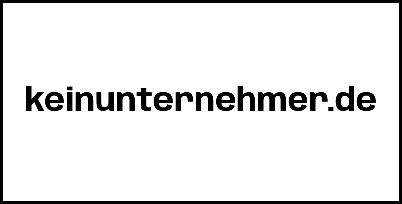 keinunternehmer.de