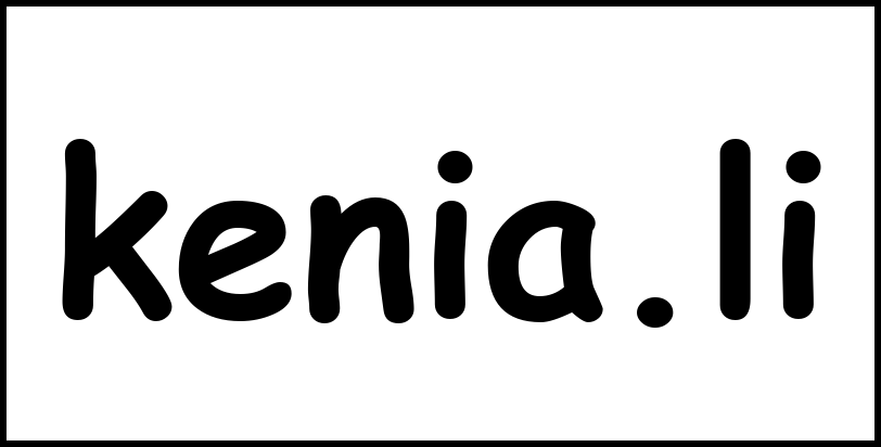 kenia.li