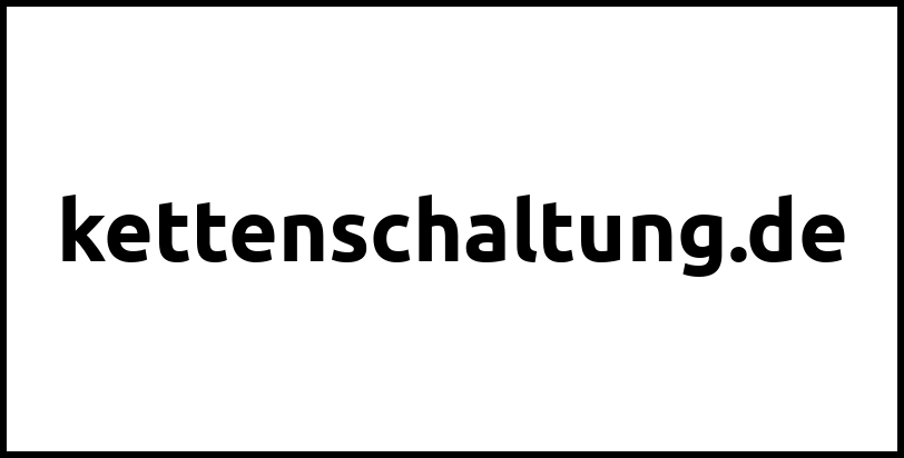 kettenschaltung.de