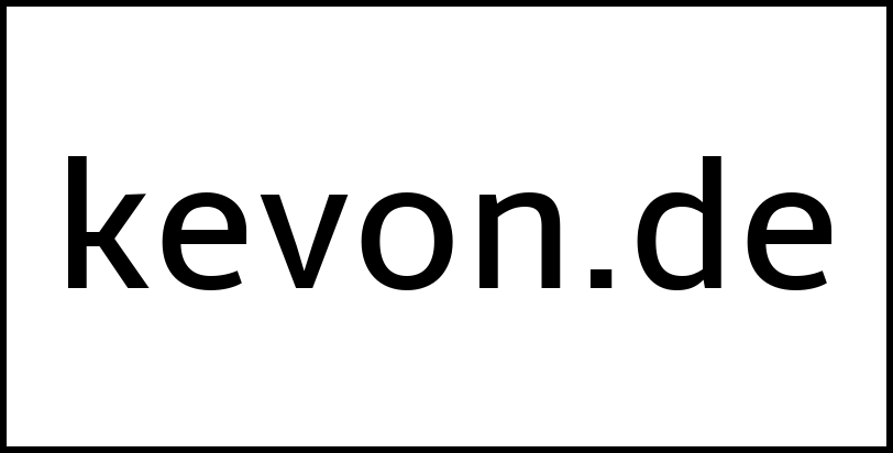 kevon.de