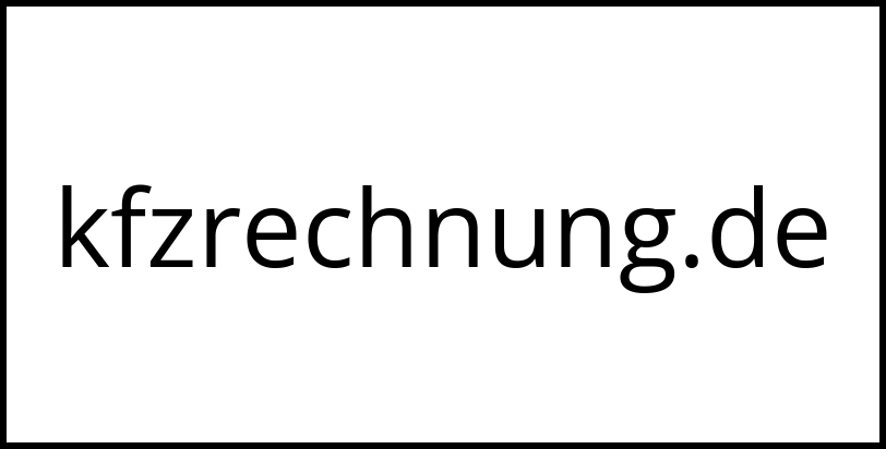 kfzrechnung.de