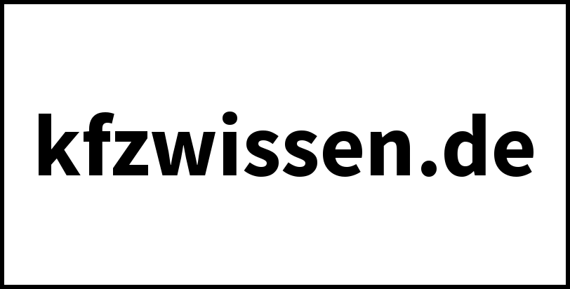 kfzwissen.de