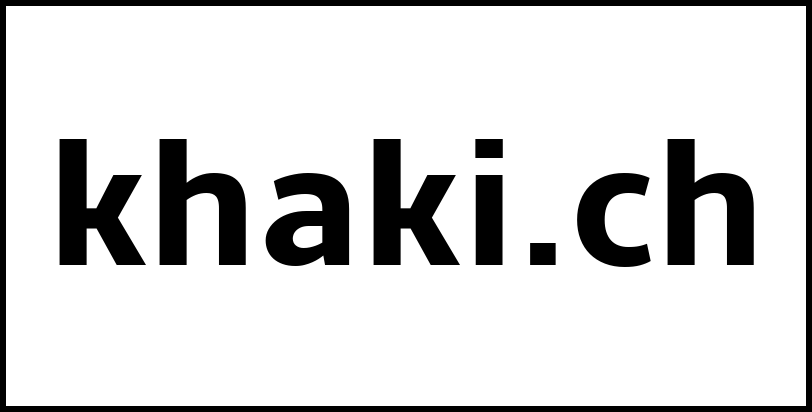 khaki.ch