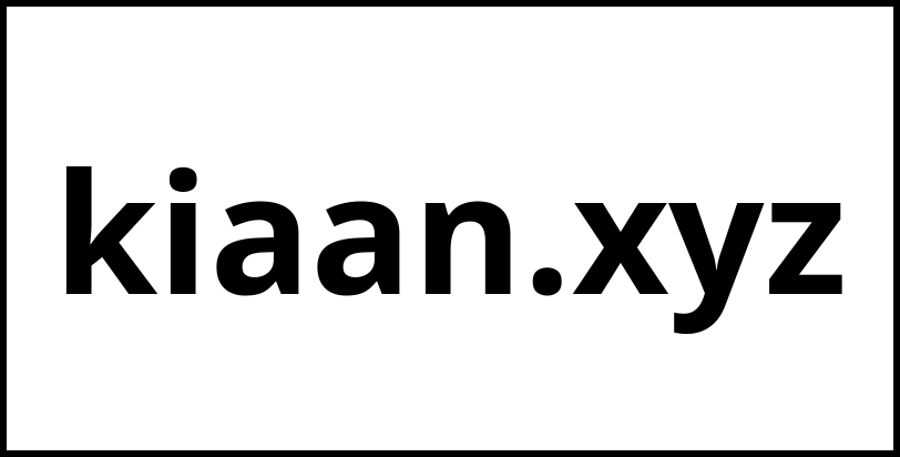 kiaan.xyz