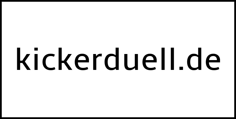 kickerduell.de