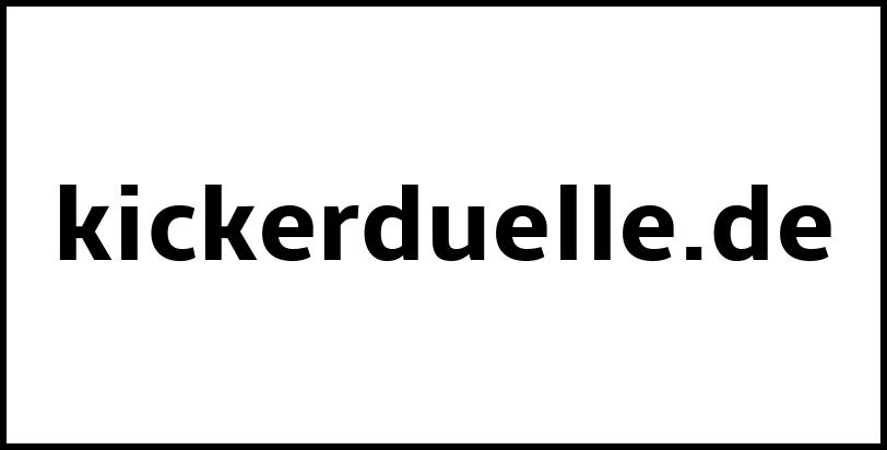 kickerduelle.de
