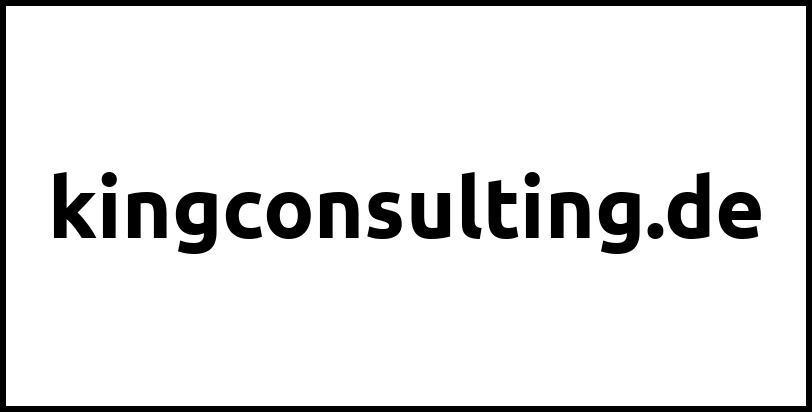 kingconsulting.de