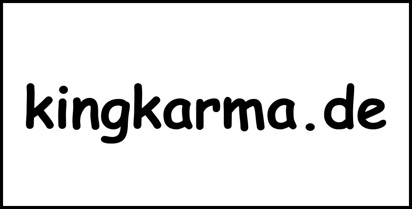 kingkarma.de