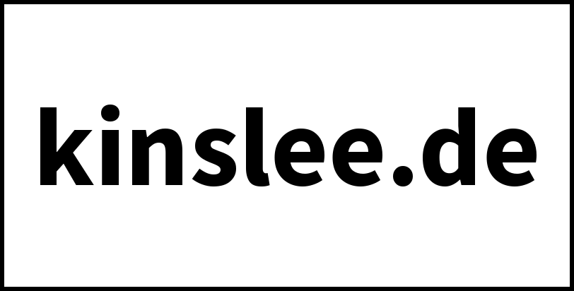 kinslee.de