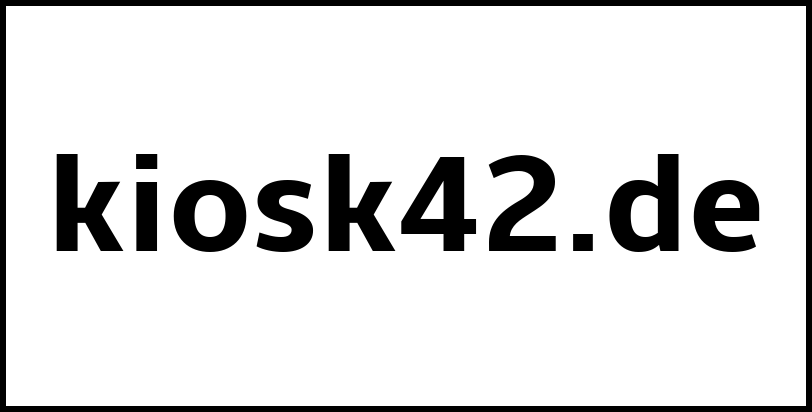 kiosk42.de