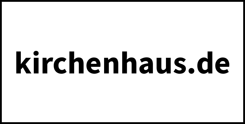 kirchenhaus.de