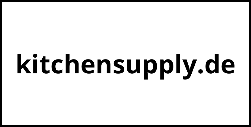 kitchensupply.de