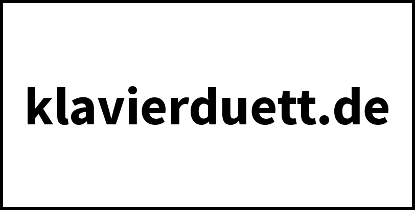 klavierduett.de