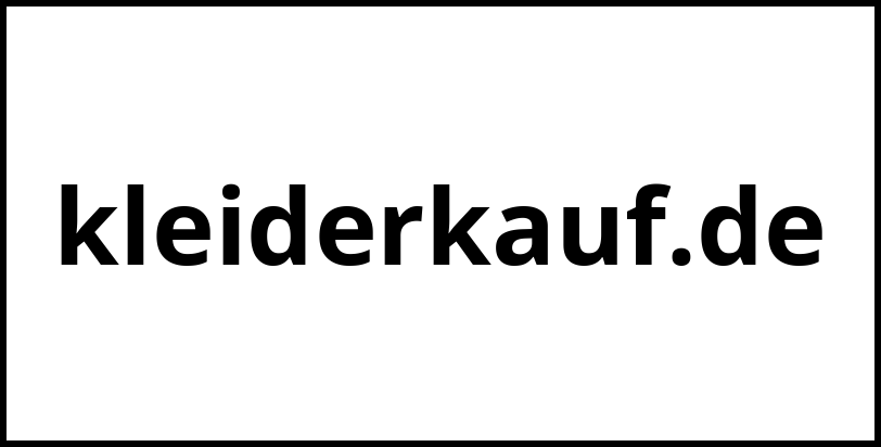 kleiderkauf.de